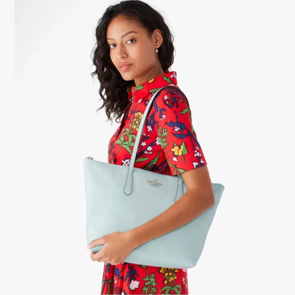 Kate Spade Nylon Mint Tote Bag